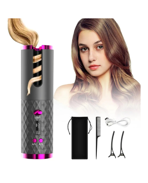 Cordless Automatic hair curler